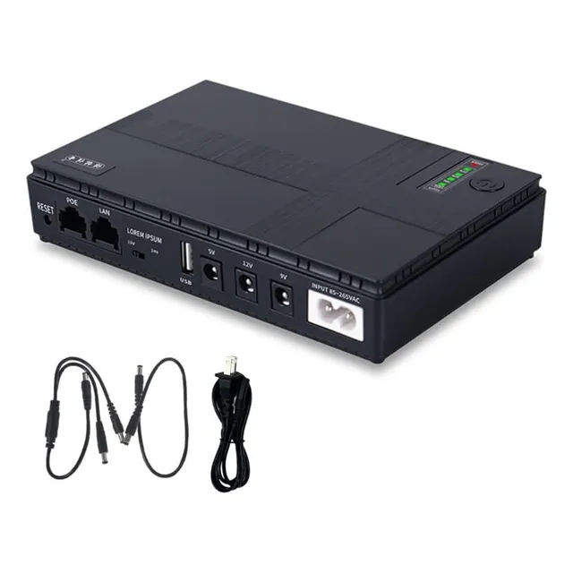 Fuente De Alimentación Ininterrumpida Ups 10400mah