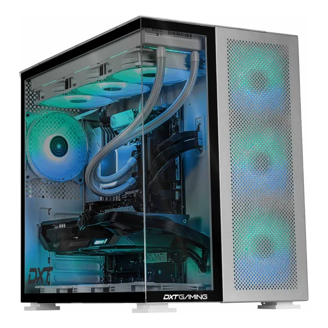 Pc Gamer Dxt Gaming Amd Radeon Rx 9070 Xt Ryzen 7 9800x3d 64gb Ddr5 Ssd 2tb Sistema Liquido Wifi Silver