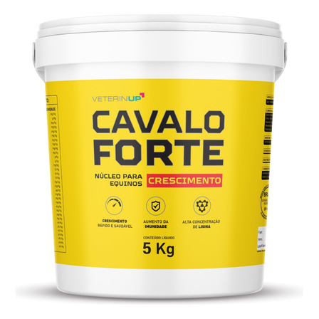 5kg Suplemento Cavalo Forte Crescimento Equino 5kg Suplemento Cavalo Forte Crescimento Equino