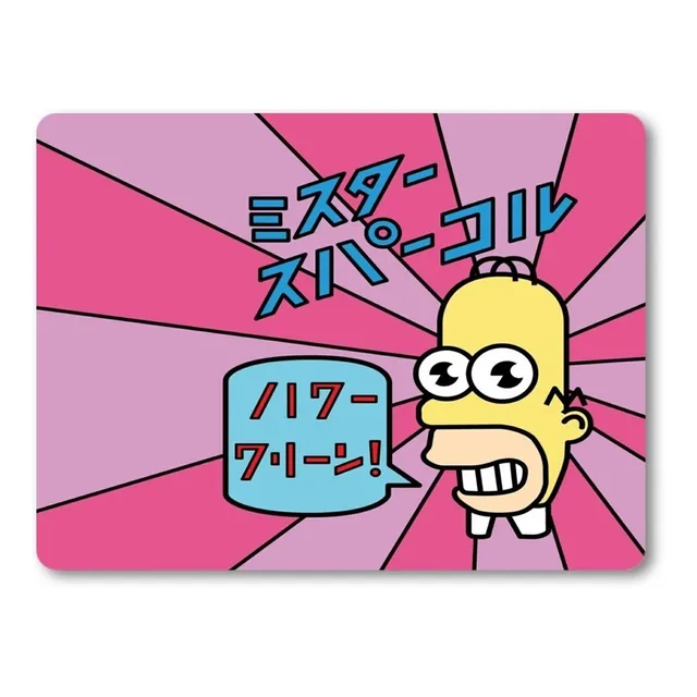 Mouse Pad 23x19 Cod.1358 Los Simpsons Homero