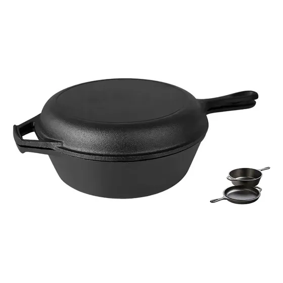 Olla Hierro Fundido Dutch Oven Horno Holandes D 26,4 Cm Pan