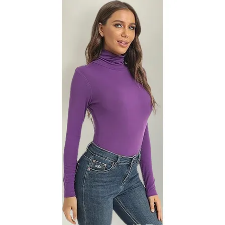 Pack6 Camiseta Manga Larga Beatle Polera Termica Para Mujer