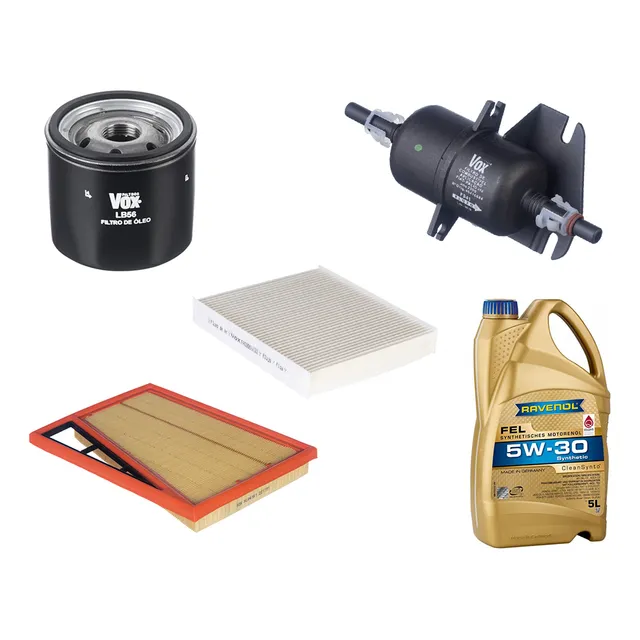 Kit Filtros + Aceite Fiat Strada Volcano 1.3