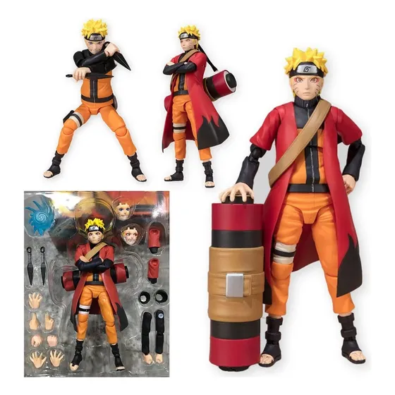 Figura De Acción De Anime Naruto Face Change Shippuden