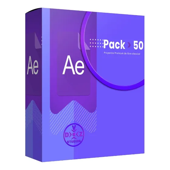 Proyectos After Effects - 50 Plantillas Premium A Elección 