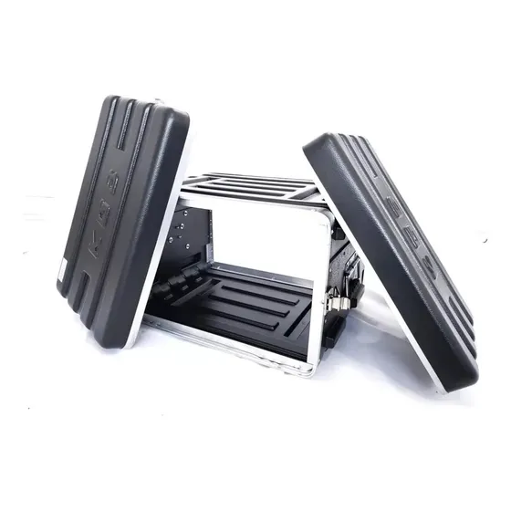 Case Rack Kgb Profissional 6 Unidades Periféricos Preto