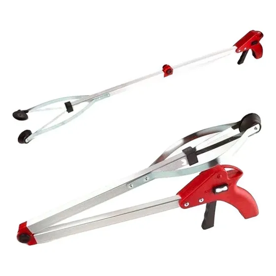 Pinza Alcanza Levanta Objetos Extension Practica Metal 80cm