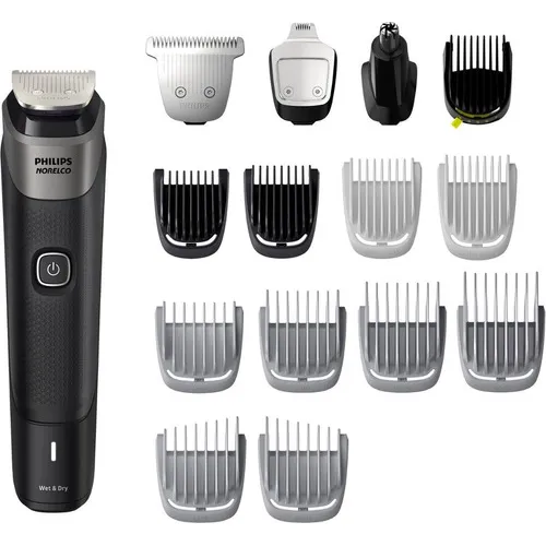 Rasuradora y cortadora de pelo Philips Multigroomer 5000 negra 220V