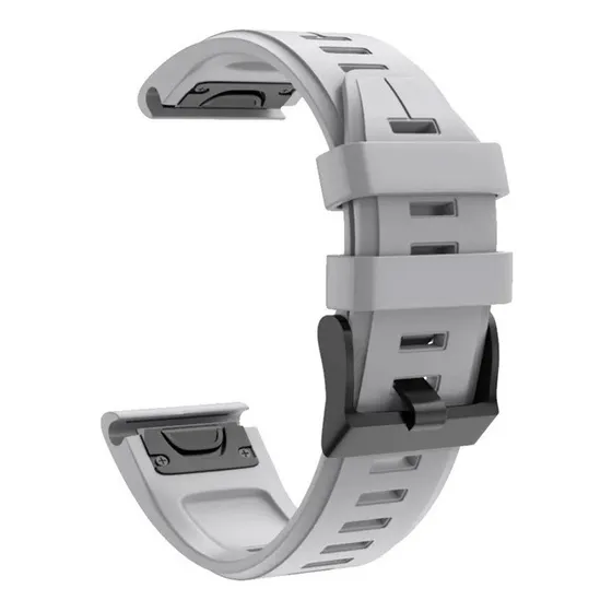 Correa Compatible Garmin Fenix 6x / 5x / 3hr 26mm Gris