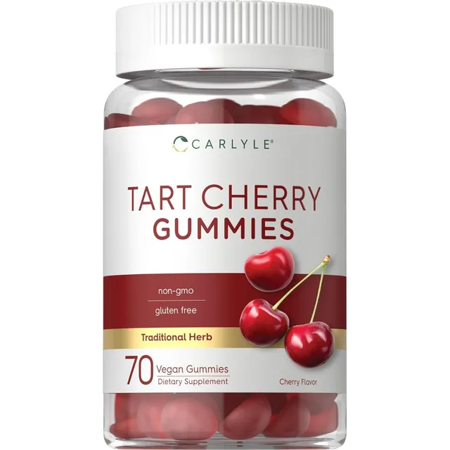 Cereza Ácida Carlyle 70 Gomitas Veganas