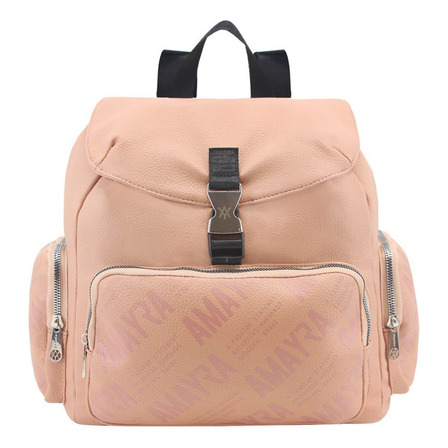 Mochila Amayra Liviana Mujer Eco Cuero Reforzada Original Mochila Amayra Liviana Mujer Eco Cuero Reforzada Original