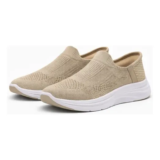 Zapatillas Mujer Sin Cordones Tejidas Cómodas Tuo-001