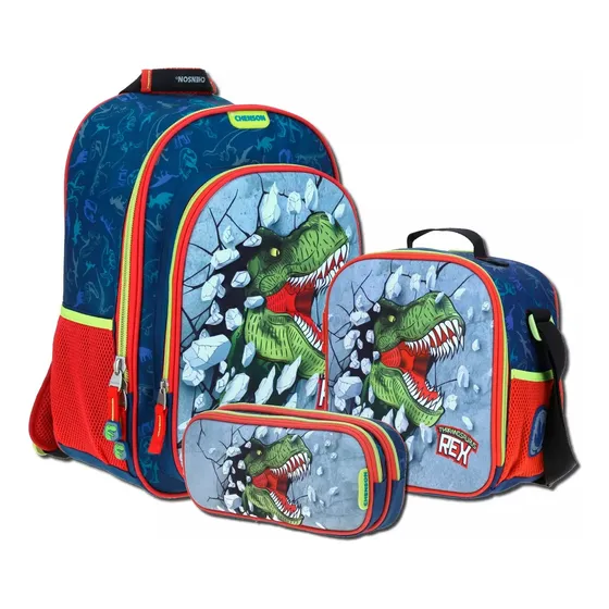 Morral Escolar Dinosaurio Chenson