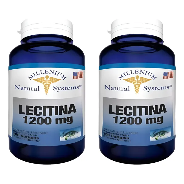 X2 Lecitina De Soya 1.200mg X10