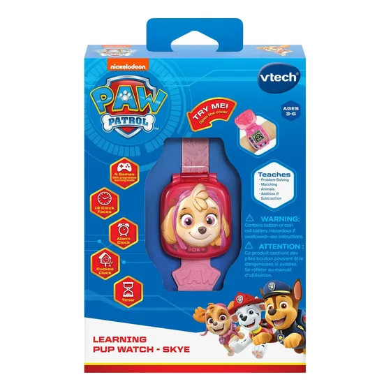 Reloj Interactivo De Paw Patrol Original Vtech Con Juegos