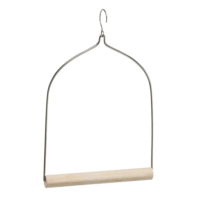 Juguete Hamaca Madera P/ Aves Pájaros Loros. Ferplast 4086