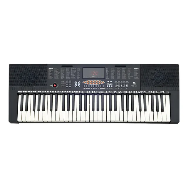 Teclado Musical Estudante Profissional 61 Teclas 300 Ritmos E Timbres Mxt T1280