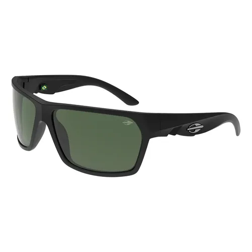 Óculos de sol Mormaii Joaca 2 Solar Preto Fosco com lente Verde