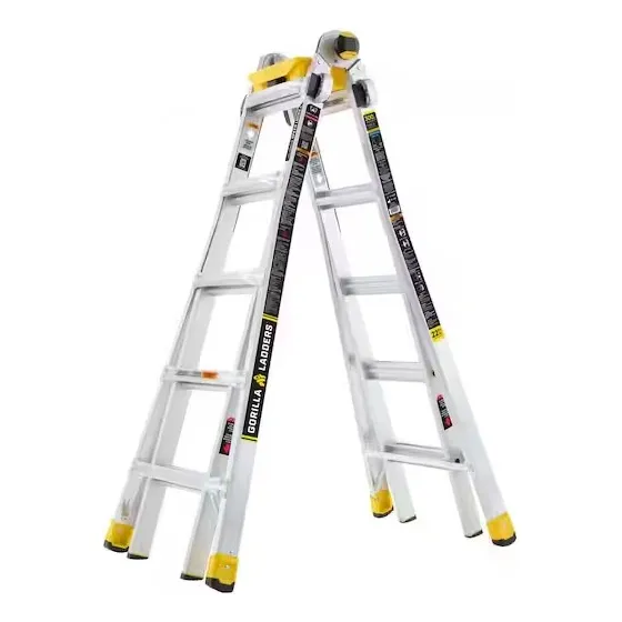 Escalera Plegable Extensible Alum Gorilla 6.20m 300lb Eeuu