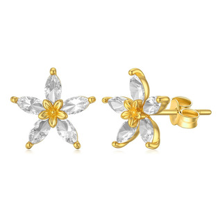 Aretes De Oro Macizo De 14 Quilates Aretes Delicados Con De Aretes De Oro Macizo De 14 Quilates Aretes Delicados Con De