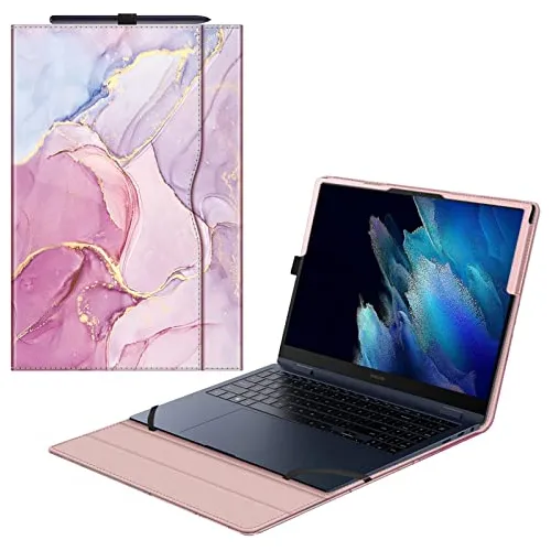 Funda Marmolada Para Samsung Galaxy Book3 360 15.6 Rosa