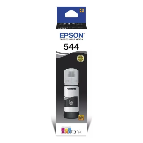 Tinta Epson 544 L3110 L3150 L5190 Negro T544120