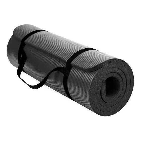 Mat Yoga Colchoneta Pilates Fitness Enrollable Gruesa 8mm