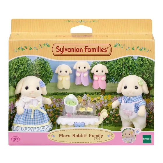 Sylvanian Families Familia Conejo Flora 05735