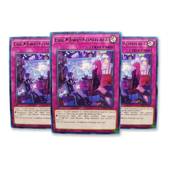 Yugi-oh! Evil Twin Challenge Geim-en021 Rare