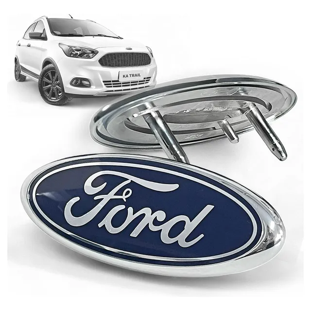 Emblema Dianteiro Capô Ford Ka 2015 16 2019 A 2020 Original