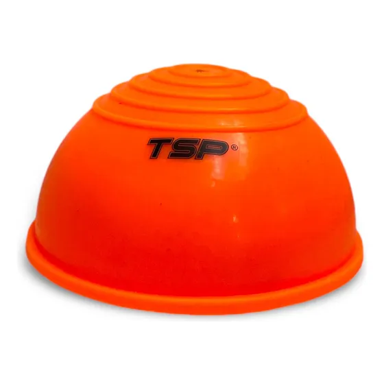 Mini Bosu 18cm Propiocepcion Rehabilitacion Medias Esfera Color Naranja