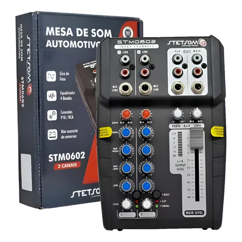 Console de mixagem Phonic 1062 R Powerpod | MercadoLivre