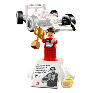 Lego Icons Mclaren Mp4/4 Y Ayrton Senna 10330 693pz Lego Icons Mclaren Mp4/4 Y Ayrton Senna 10330 693pz