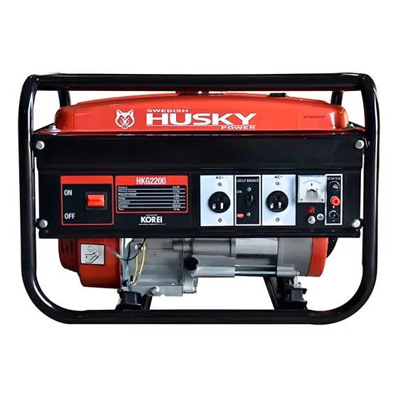Generador Portatil A Gasolina Swedish Husky Power Hkg2200