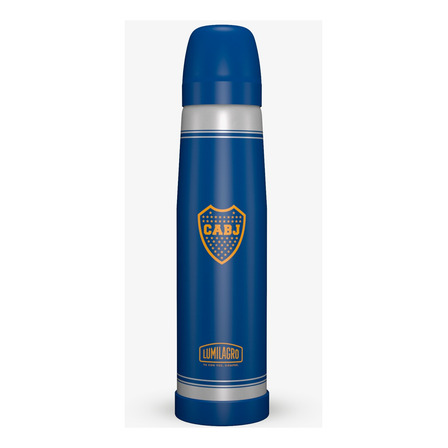 Termo De Acero Luminox Boca Juniors 1 Litro Xeneixe Azul Termo De Acero Luminox Boca Juniors 1 Litro Xeneixe Azul