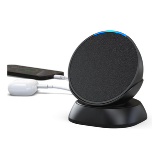 Base De Carga Plusacc Para Echo Pop Con Puerto Usb-c Y Usb Base De Carga Plusacc Para Echo Pop Con Puerto Usb-c Y Usb