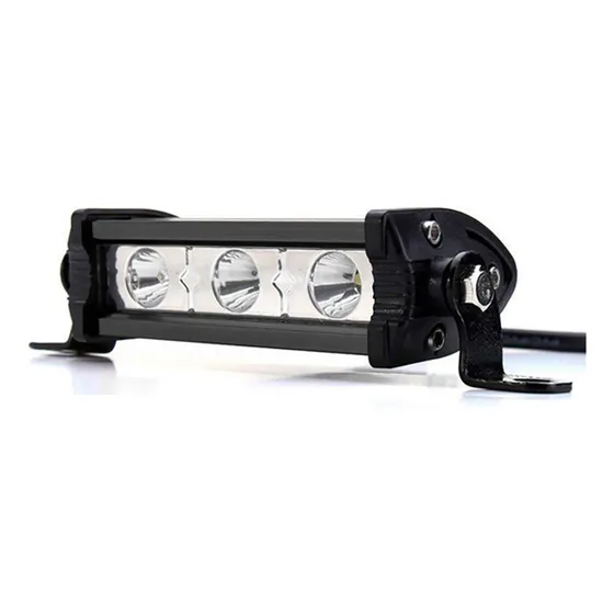Reflector 12v Barra Led Mini Cree Camioneta Auto Cuatri Moto