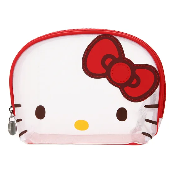 Sanrio - Bolsa Cosmetiquera De Malla (hello Kitty)