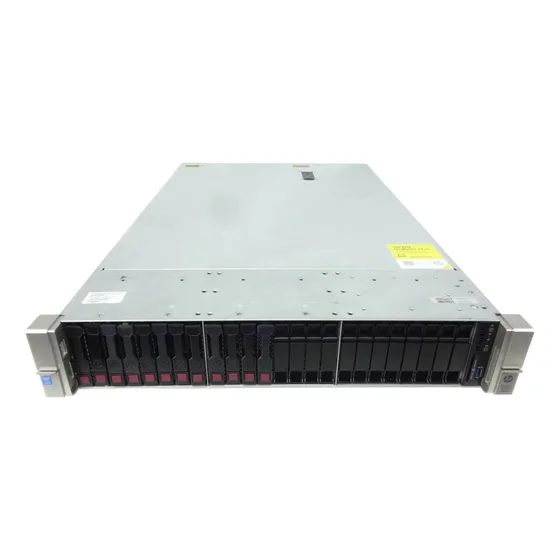 Servidor Hp Dl380p G9, 2 Xeon 12 Core, 64gb, 2 Tb, 2 Dc 48v