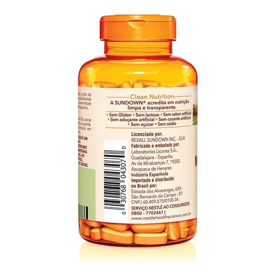 Suplemento Alimentar Sundown Cal-mag-zin 100 Comprimidos