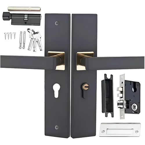 Fechadura Papaiz Fit Externa Quadrada 3401 R260 Mz1040 Cr Cromado
