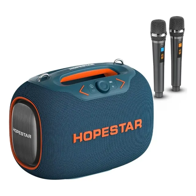 Bocina Hopestar Party Box Azul Marino
