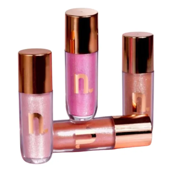 Nina Make Up Gloss Instant Glow Labial Pedras Preciosas