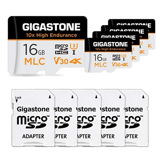 [10x Alta Resistencia] Gigastone Industrial 16gb 5-pack Mlc