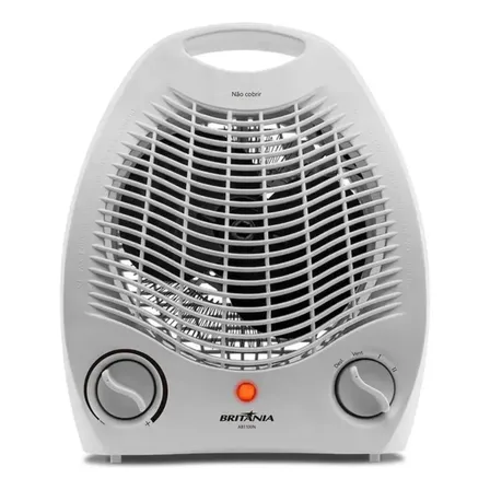 Britânia Aquecedor Ab1100n Branco 2000w 220v - foto 1