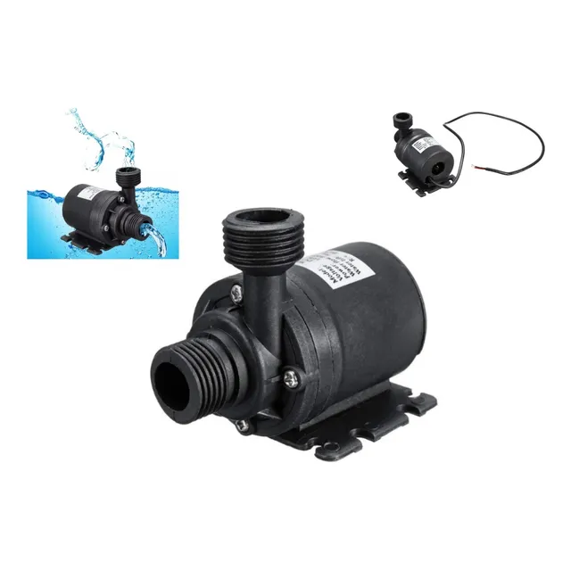 Bomba D'agua Periferica Dc 12v 5m 800l/h Mini Motor Ultra