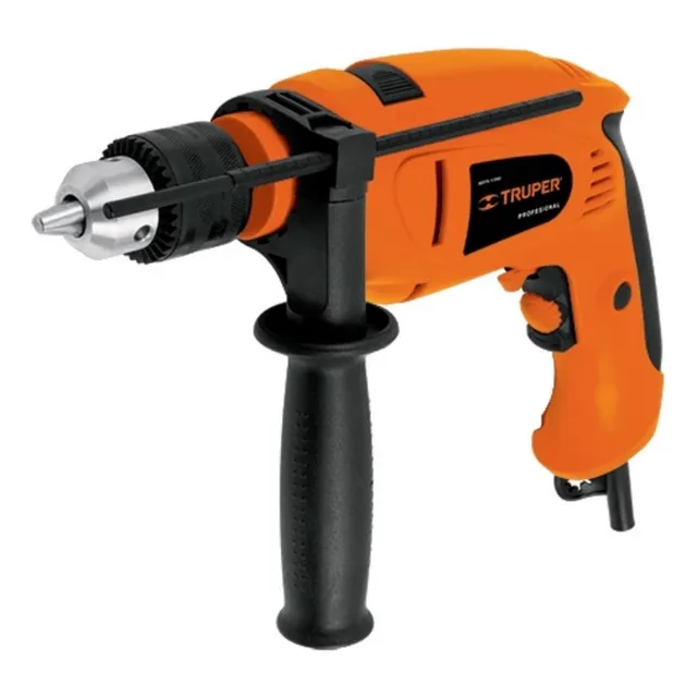 Taladro Truper 1/2 Profesional V.var Con Martillo 550w 16447