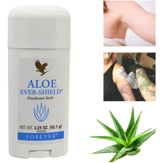 Desodorante Ever-shield Sem Alumínio Forever Aloevera Tattoo