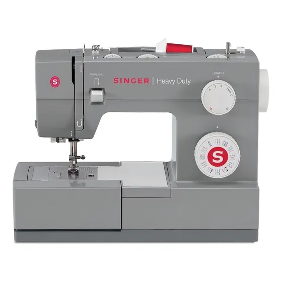 Máquina de coser recta Singer Heavy Duty 4432 portable color gris