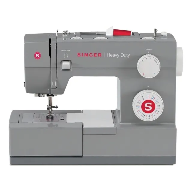 Máquina de coser recta Singer Heavy Duty 4432 portable color gris 110V
